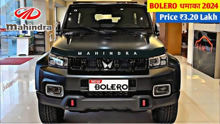 mahindra bolero 2024